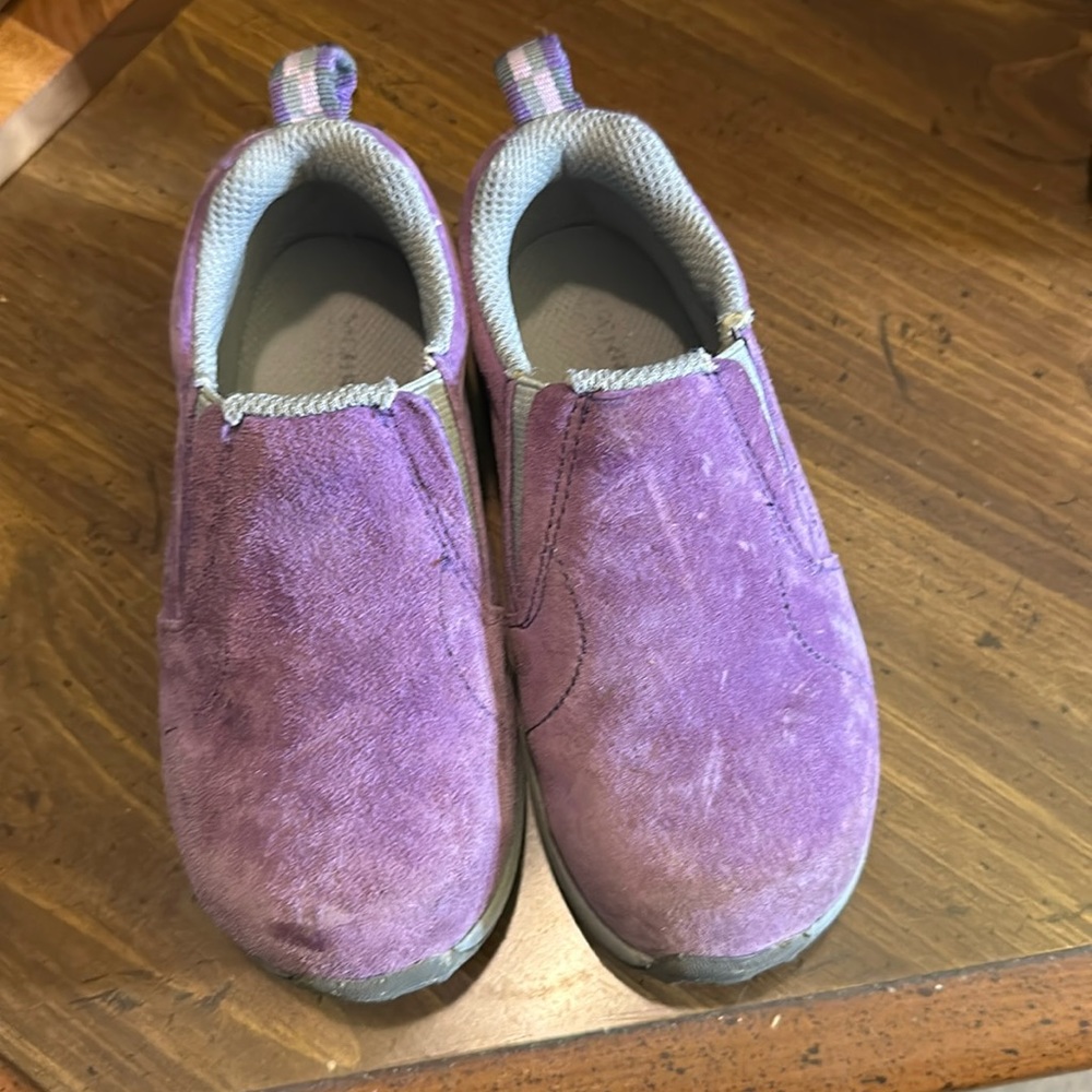 Merrell girls purple slips on’s 11